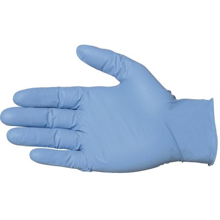 Gemplers 19825, Nitrile Disposable Gloves, 4 mil Palm, Nitrile, Powder-Free, M, 500 PK, Blue 198255-M